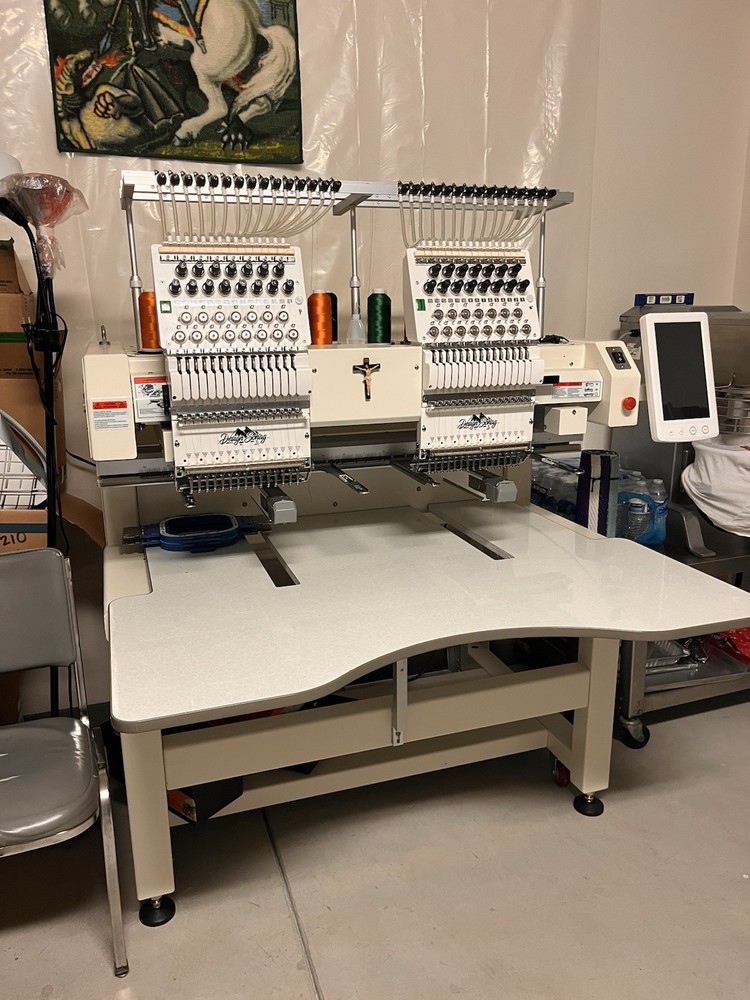 Embroidery Machine 2heads