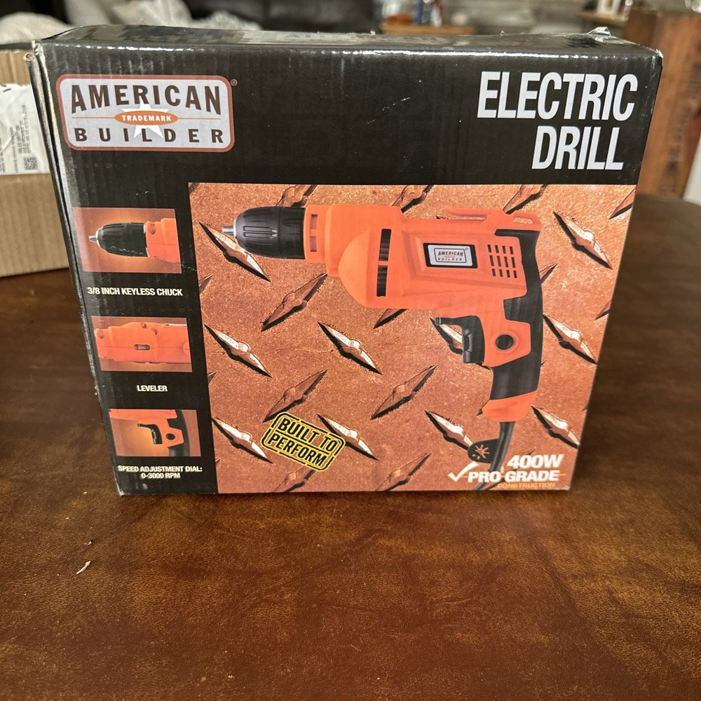 American Builder Electric Drill NIB