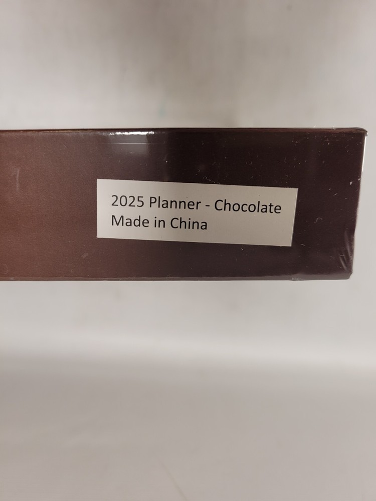 Plan Chicly 2025 Planner Chocolate New Box Pack
