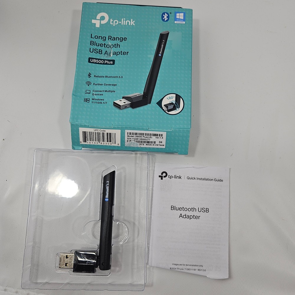 TP-Link UB500 Plus Bluetooth 5.3 Bluetooth Adapter for Computer/Notebook Open bo