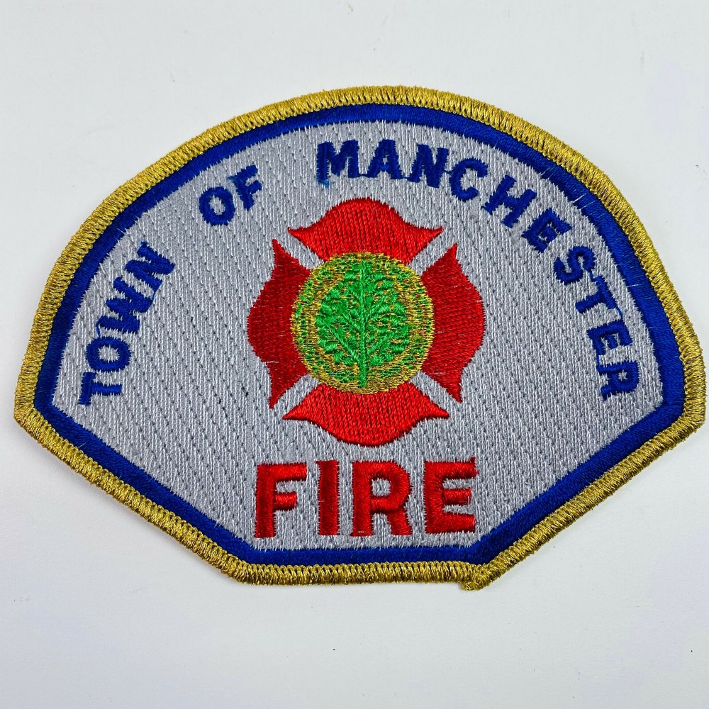 Manchester Fire Connecticut CT Patch D8B