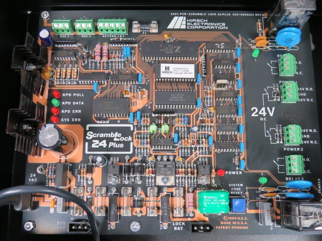 Hirsch Electronics Corp. Enclosed Motherboard For SL24+ Controller AS IS