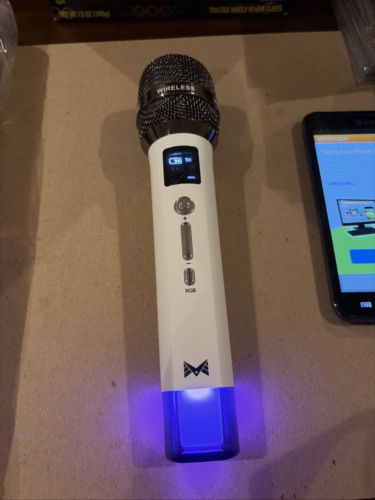 ECHOMUSSY Wireless Karaoke Microphone