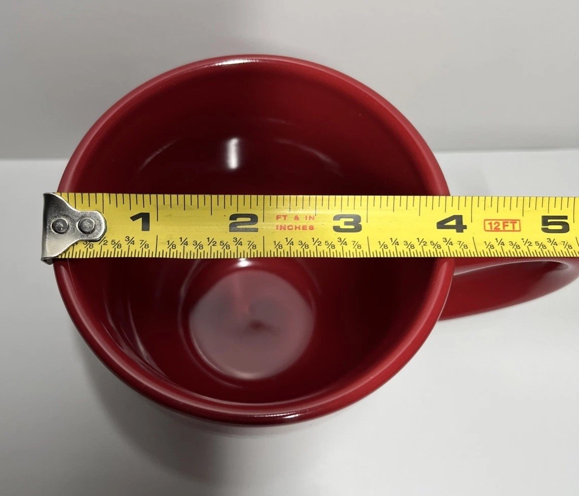 Viking Cruise Line Red Coffee Tea Mug Cup Drinkware Big 14oz NEW