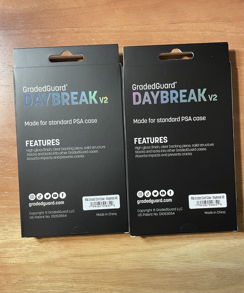 2x Gradedguard Daybreak V2 - PSA - New