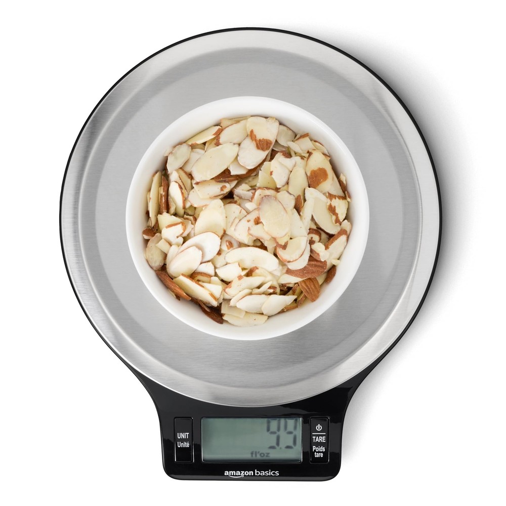 Digital Kitchen Scale with LCD Display Tare Function Multiple Units Weighs up to