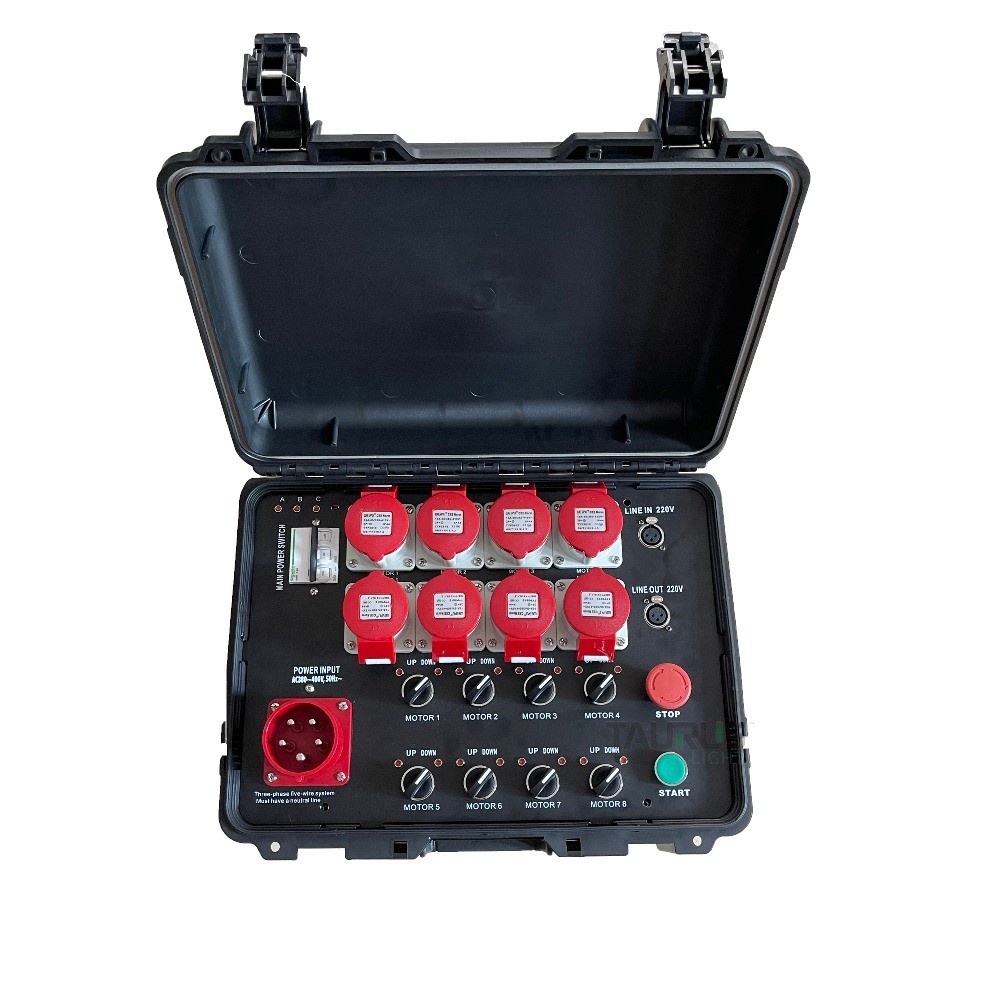 High Quality 8Channels Stage Truss Lifting System Electric Hoist Controller