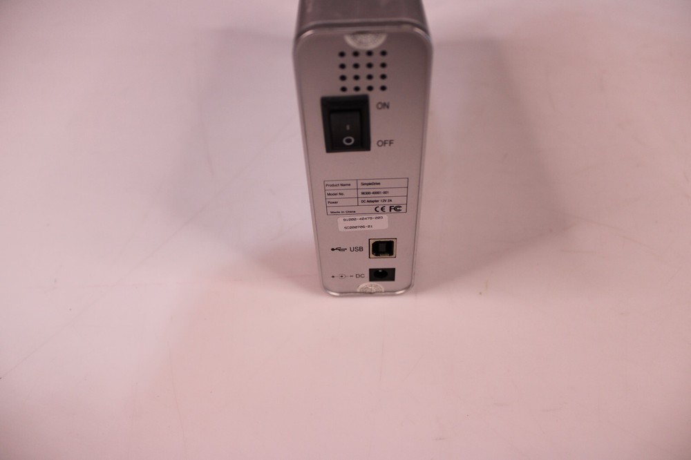 Simpletech Simpledrive external USB Hard Drive 96300 40001 001