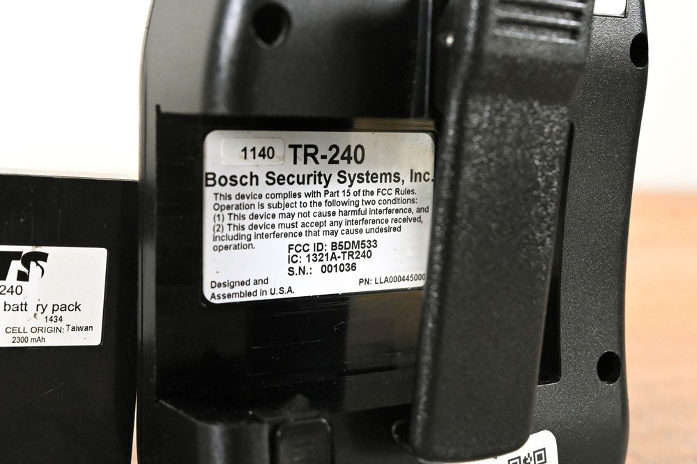 RTS TR-240 2.4 GHz Wireless Intercom Beltpack CG01DE4