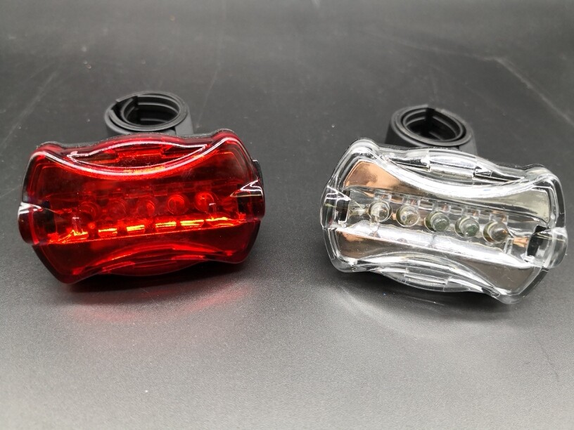 1 pc Bike Safety Blinker Tail Light Battery Multi-Pattern Water Resistant Run US
