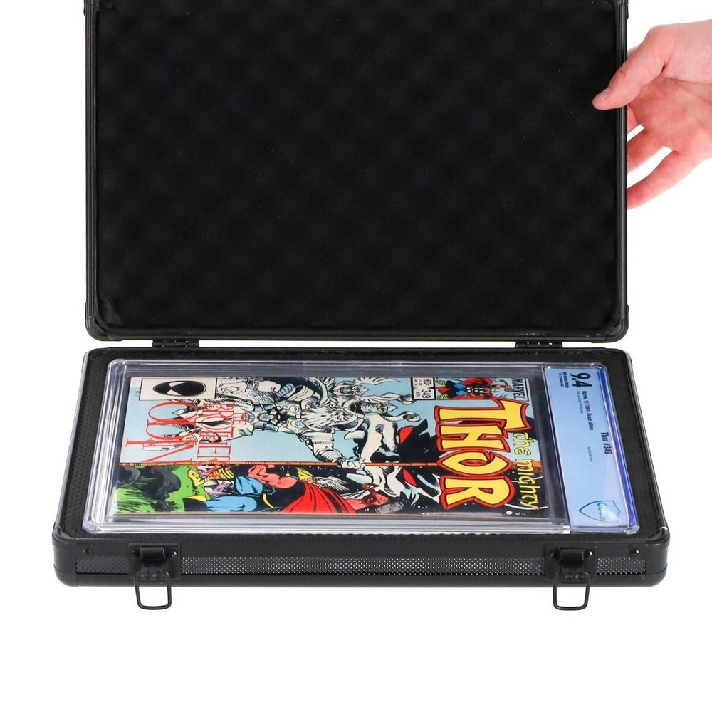 1 BCW Graded Comic Book Case Secure Latching Storage CGC CBCS PGX Single Comic