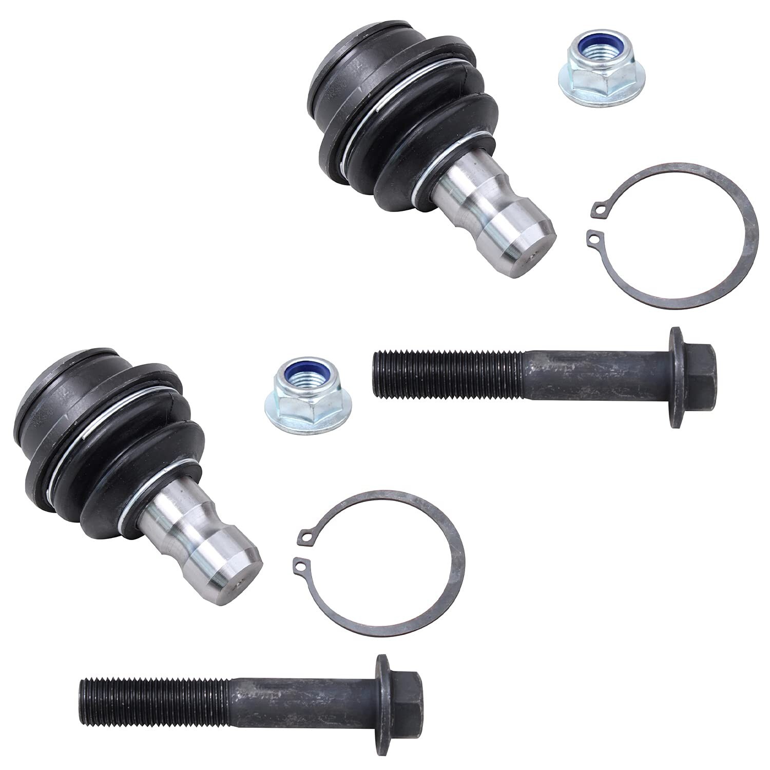 9pc Complete Power Steering Rack Pinion Suspension Kit for Nissan Titan Armada