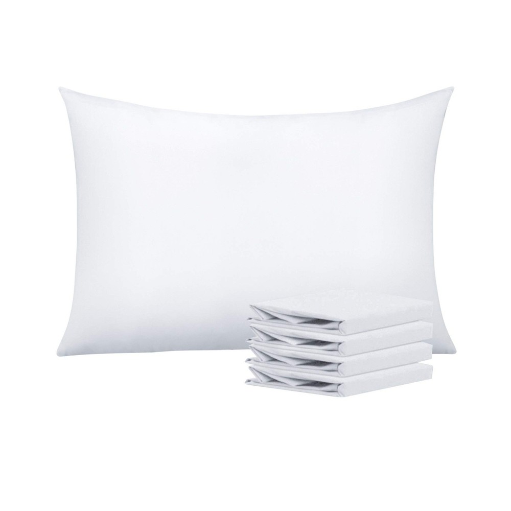 NTBAY Queen Pillowcase Set - 4 Pack Brushed Microfiber 20x30 Pillowcases - So...