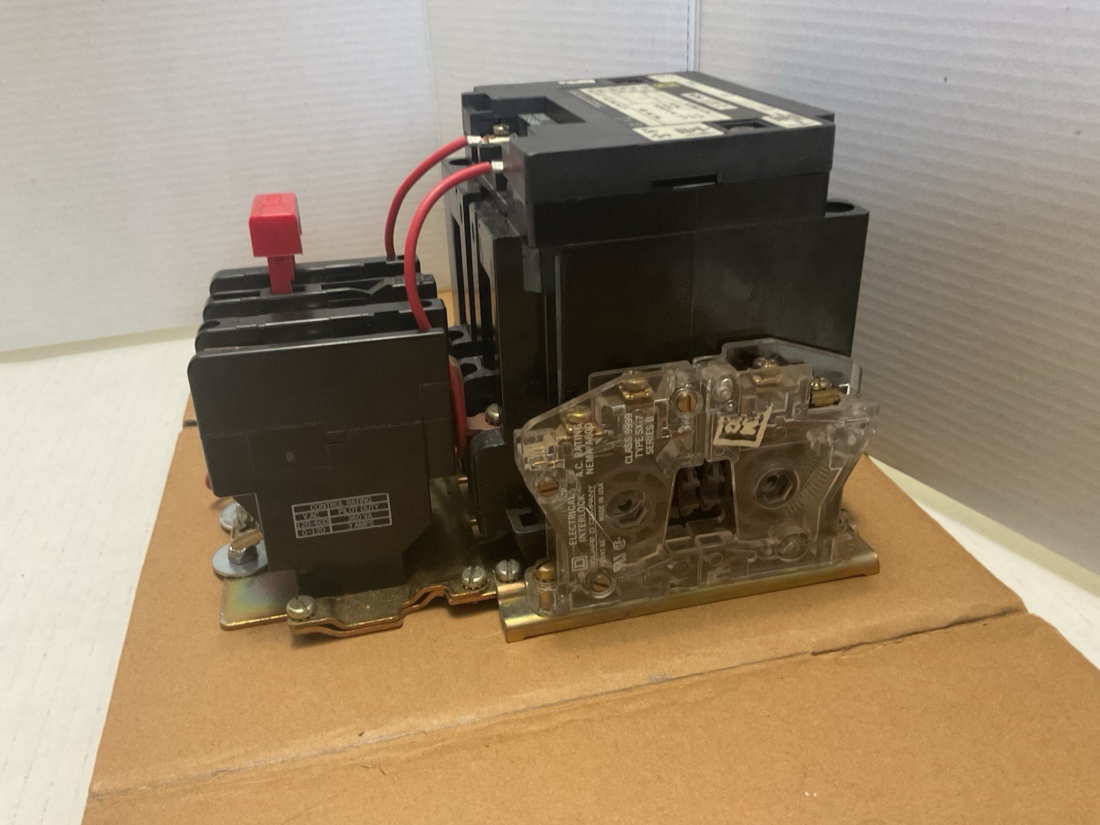 Square D 8536 SDO1 BS NEMA Size 2 Magnetic Starter 600V Ships Same Day!!