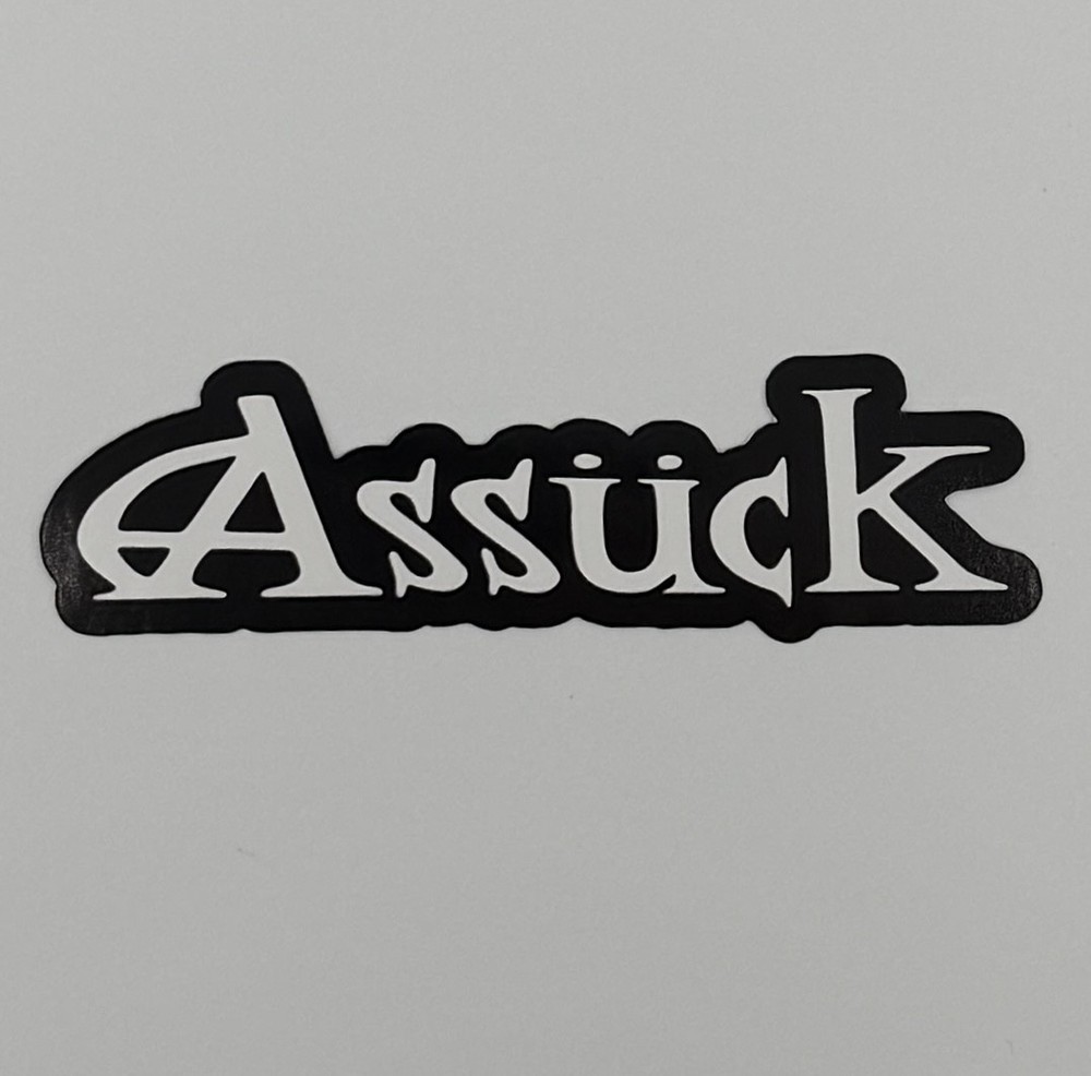 Assuck Grindcore Hardcore Sticker A017S