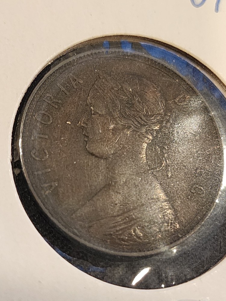 1890 Newfoundland 1 Cent Coin
