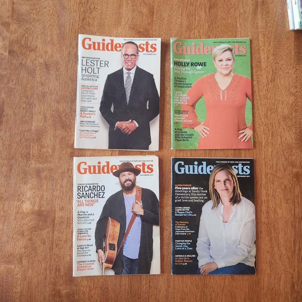 Guideposts Magazine Lot 2017 - 2018 Complete - 24 issues