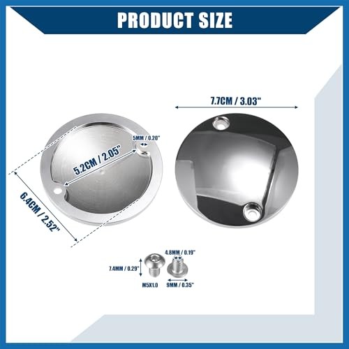 Ignition Engine Timing Points Cover for Harley-DAVIDSON 1971-1999 /