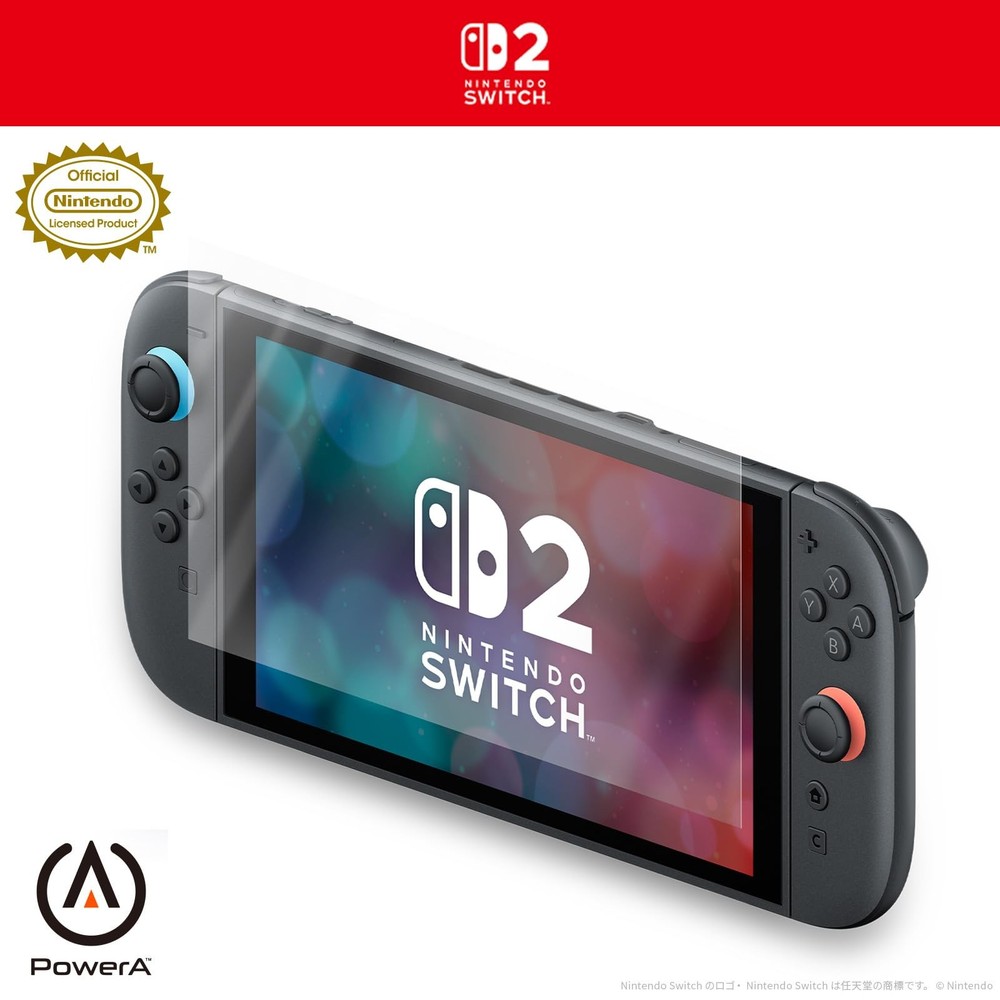 PowerA Screen Protector for SW2 Switch 2 NSAC0530JP-01