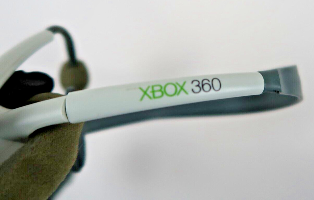 Microsoft Communicator White/Gray Headband Headsets Used