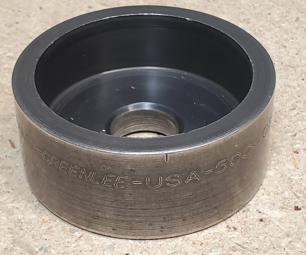 Greenlee No. 730 - 2 1/4" diameter punch - knockout