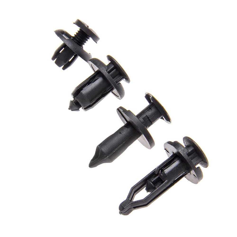 40Pcs Plastic Push Pin Plastic Rivets Fender Liner Fastener Rivet Push Clips