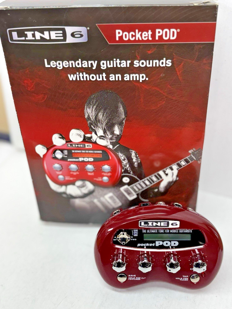 Line 6 Pocket POD Amp Modeling & Effects Processor