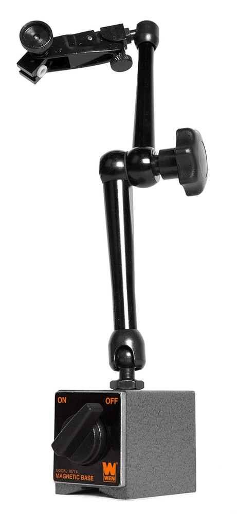 Magnetic Base for Dial Indicators, Three Segment, Industrial Strength with Quick