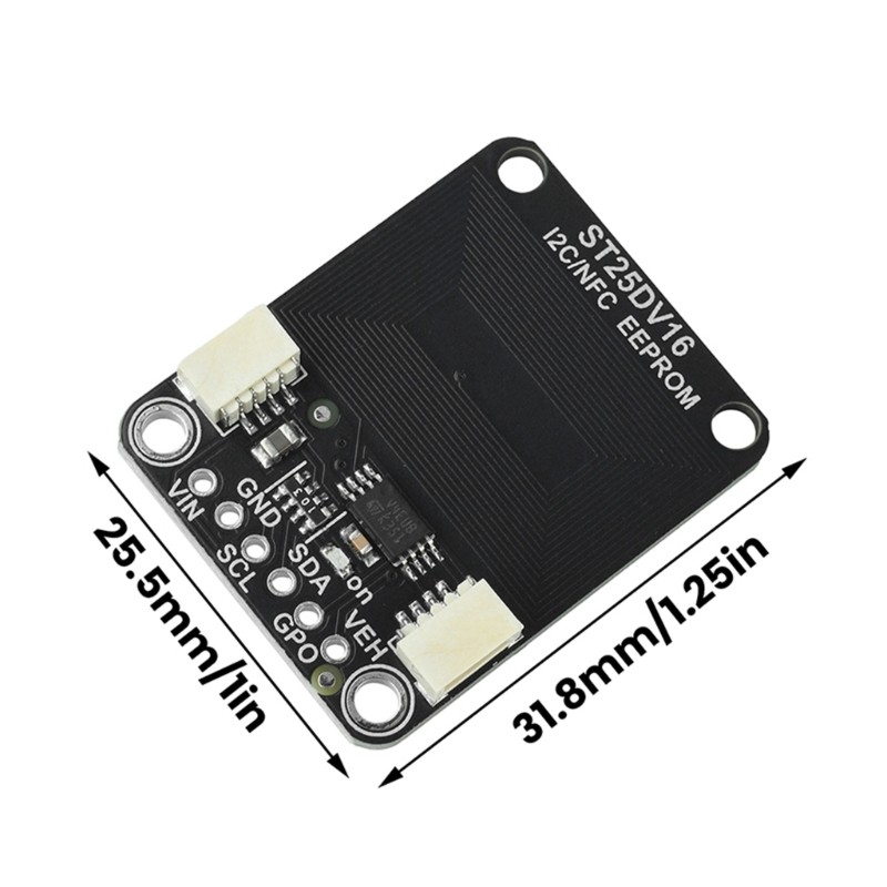 ST25DV16K I2C Energy Harvesting Module with I2C 16Kbit EEPROM