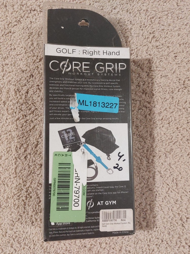 Core Grip Right Hand Golf Attachment Read Description