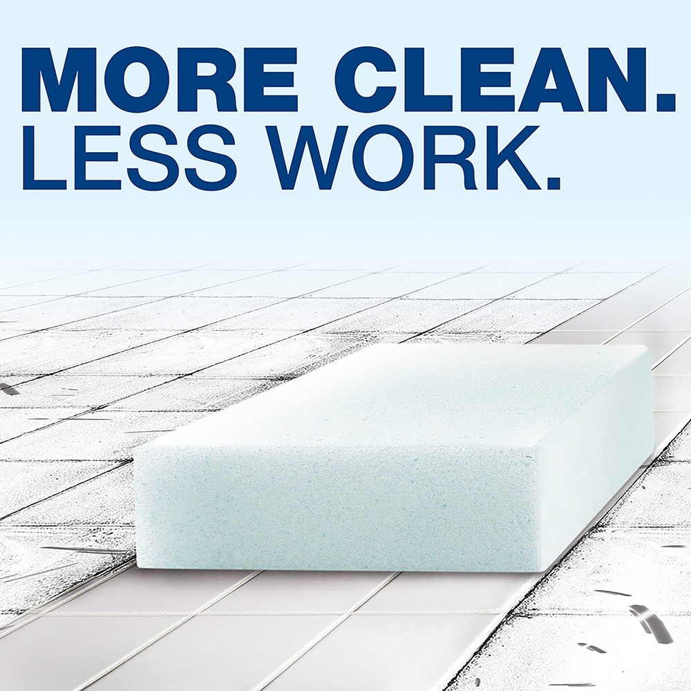 Mr. Clean Magic Eraser Extra Durable, 4.6 X 2.4, 0.7" Thick, White, White