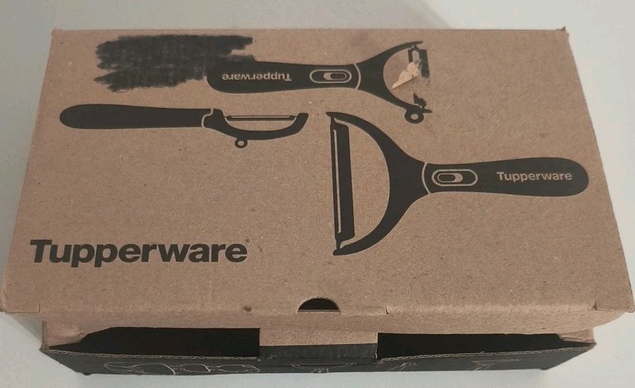 Tupperware Click Series Peeler System Damage Box