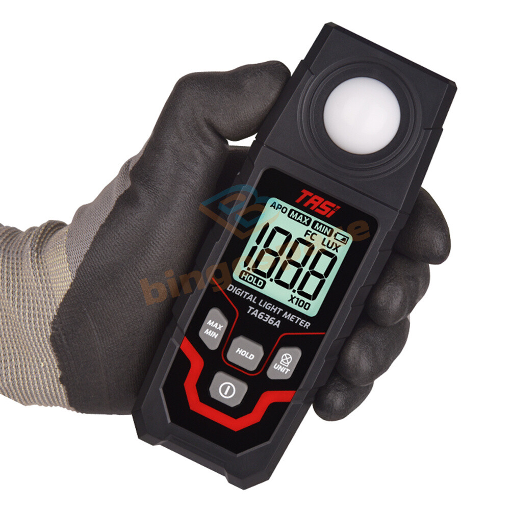 TA636A Digital Light Meter Illuminance Lux Meter Illuminometer Handheld Ambient