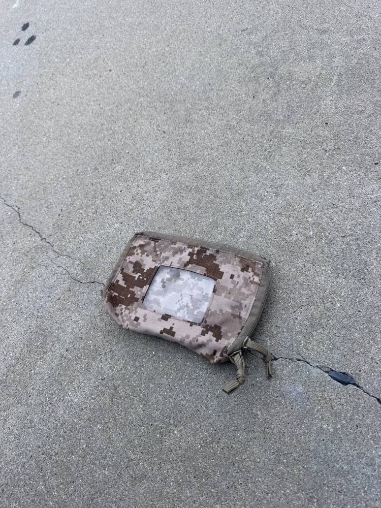 Custom AOR1 Grid Reference Guide GRG Admin Pouch