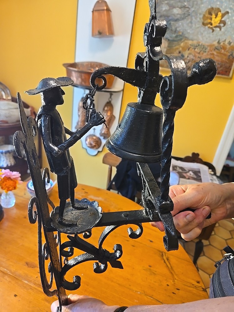 Vintage Wrought Iron Decorative Knocker