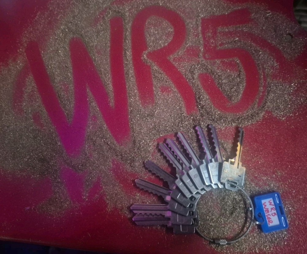 🔑 Space & Depth Keys Set!  WR5 WEISER 5 Pin! Code Cut! LOCKSMITH LOT 🔑