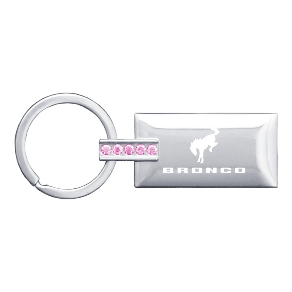 Ford Bronco 2020 Jeweled Rectangular Key Ring