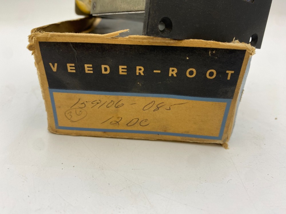 Veeder-Root 159106 6-Digit Magnetic Counter Panel Mounting 12VDC 6 Watt 2 Wire