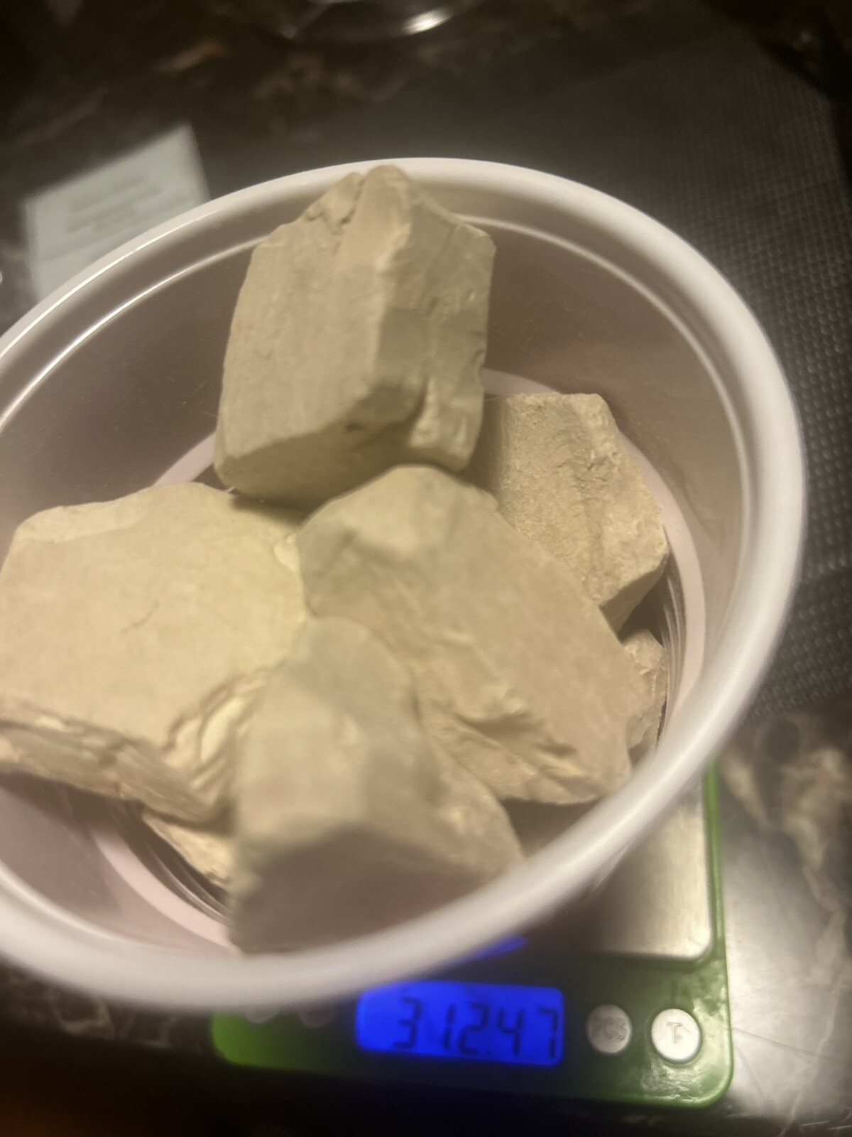 Clay | Calaba Chalk | Edible Clay | Kaolin | African White Chalk | 330g Pack