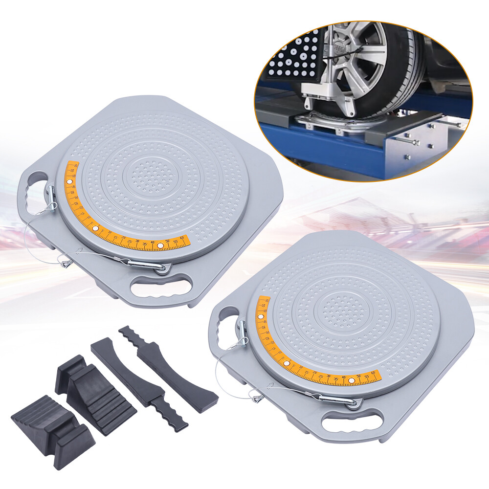 Wheel Alignment Tool Turn Plates Car Front End Wheel Alignment Turntable Tool