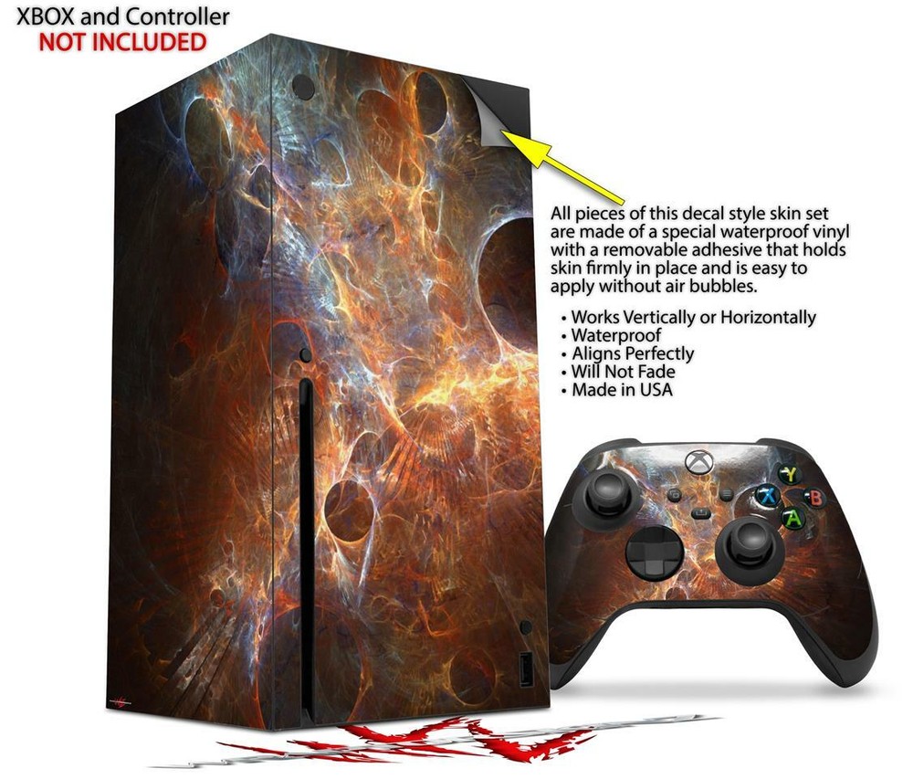 Skins XBOX Series X Console Controller Kappa Space
