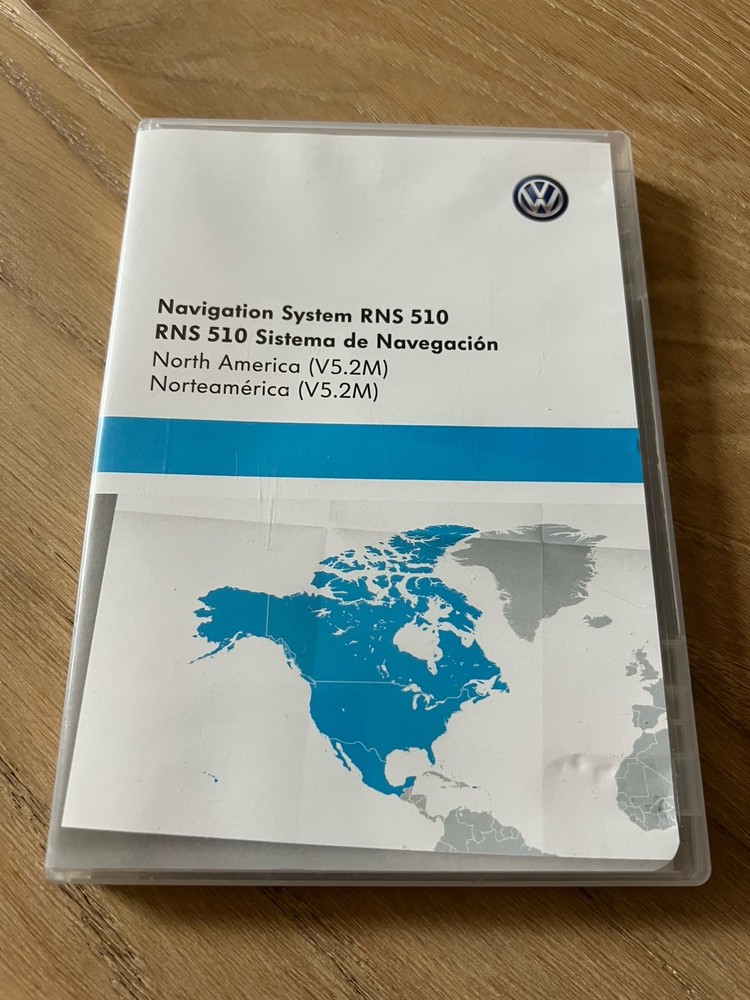 Volkswagen RNS-510 Navigation DVD Map v5.2M Update  Check Compatible List inside