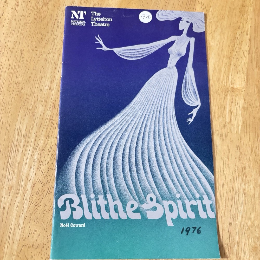 Blithe Spirit Susan Williamson Rowena Cooper Maria Aitkin Joan Hickson Programme