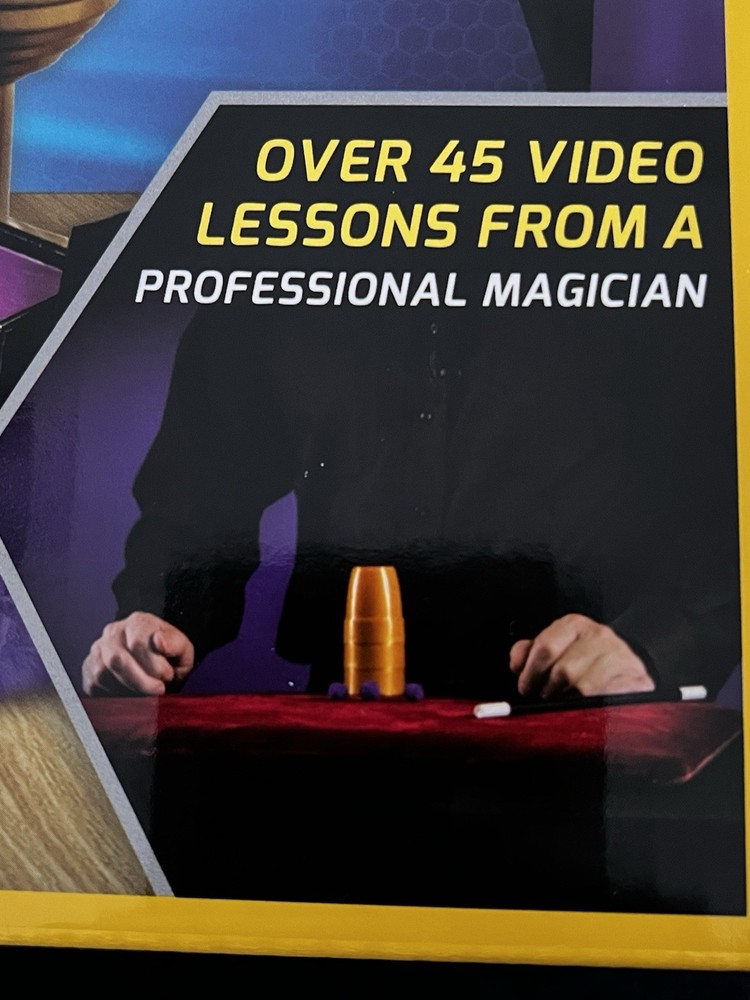 NEW Stem-National Geographic MAGIC SET- 45 Magic tricks & Online Tutorial Video!