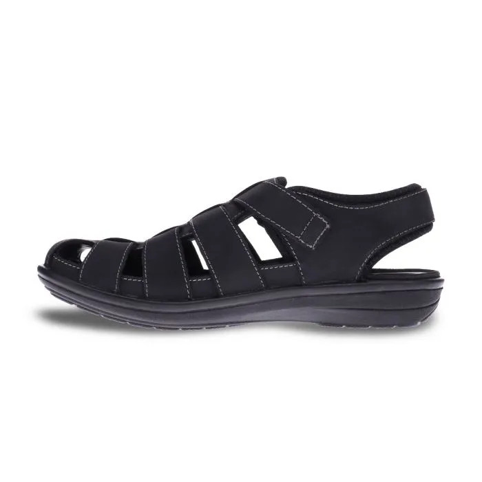 Revere Amsterdam Adjustable Hook and Loop Arch Support Sandal