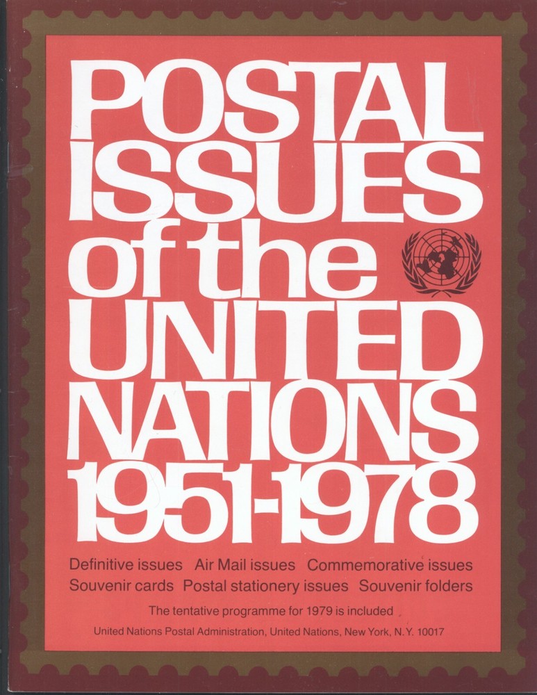 Postal Issues of The United Nations 1951-1978