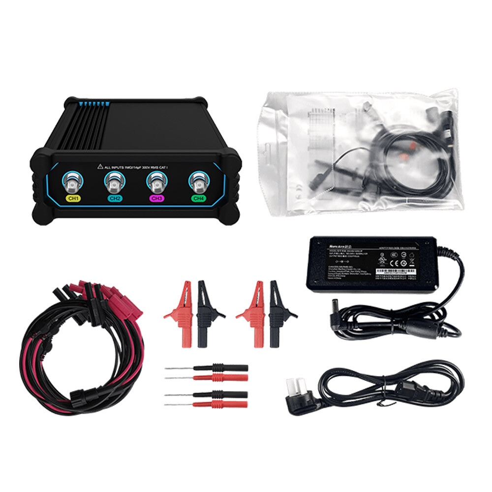 Digital USB Automotive Oscilloscope Micsig VATO2004 200MHz Bandwidth 1GSa/S Samp