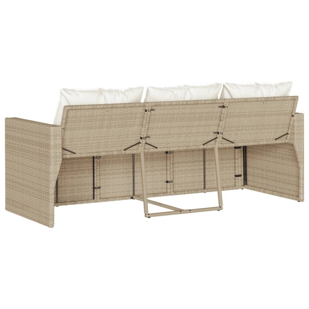 Garden Sofa Beige, Cream White