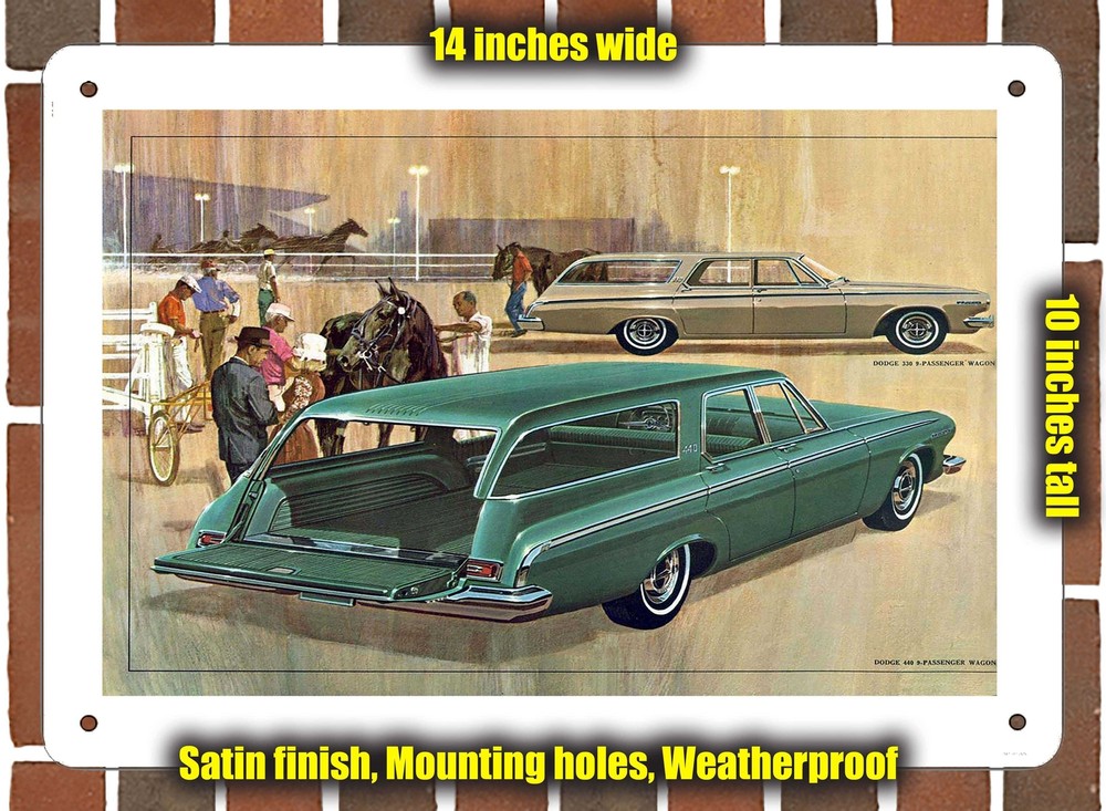 Metal Sign - 1963 Dodge Size (Sign Variant #11)