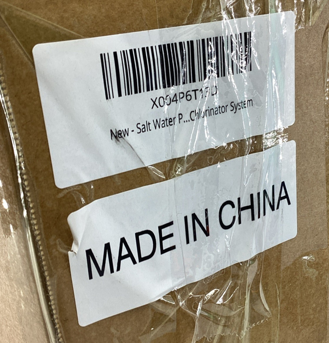 Salt Water Pool Chlorinator System Inline Salt Chlorine Generator w/ Flow Switch